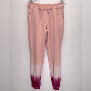 WILDFOX Tie Dye Olivia Relaxed Fit Pink Joggers Womens M